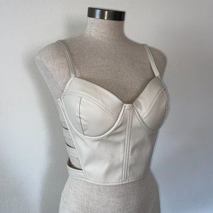 Haute Monde Beige Bustier